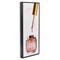 Stupell Industries Makeup Nail Polish Brush Gold & Pink Framed Giclee Art